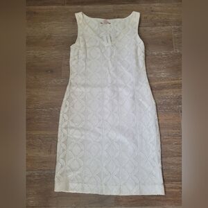 Banana Republic Cream Midi Dress
